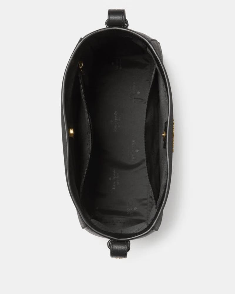 KateSpade Juliette Medium Bucket Bag Black
