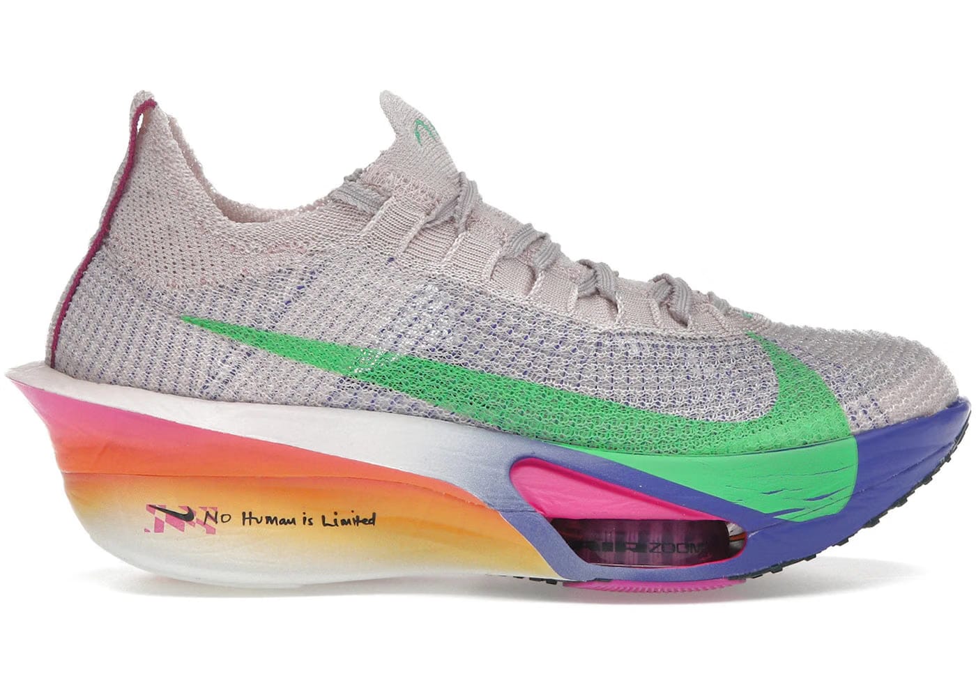 Nike Air Zoom Alphafly Next 3 Eliud Kipchoge No Human Is Limited Womens