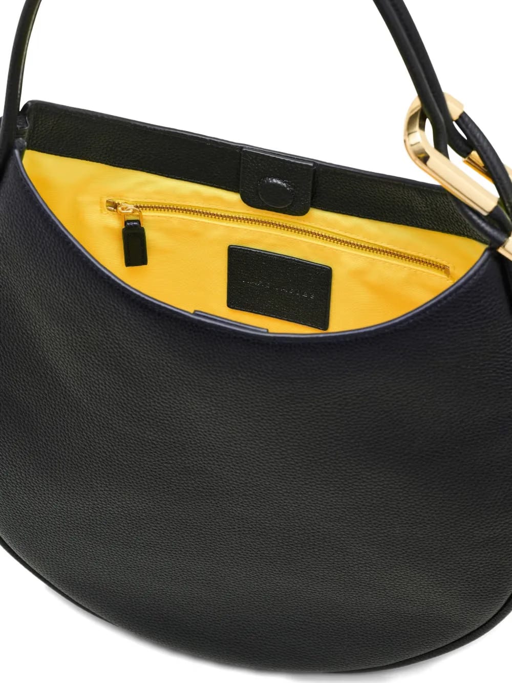 The Leather Crescent Dual shoulder bag