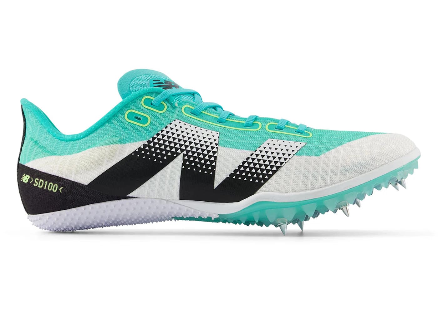 New Balance Fuelcell Sd100 V5 Cyber Jade White Black Womens