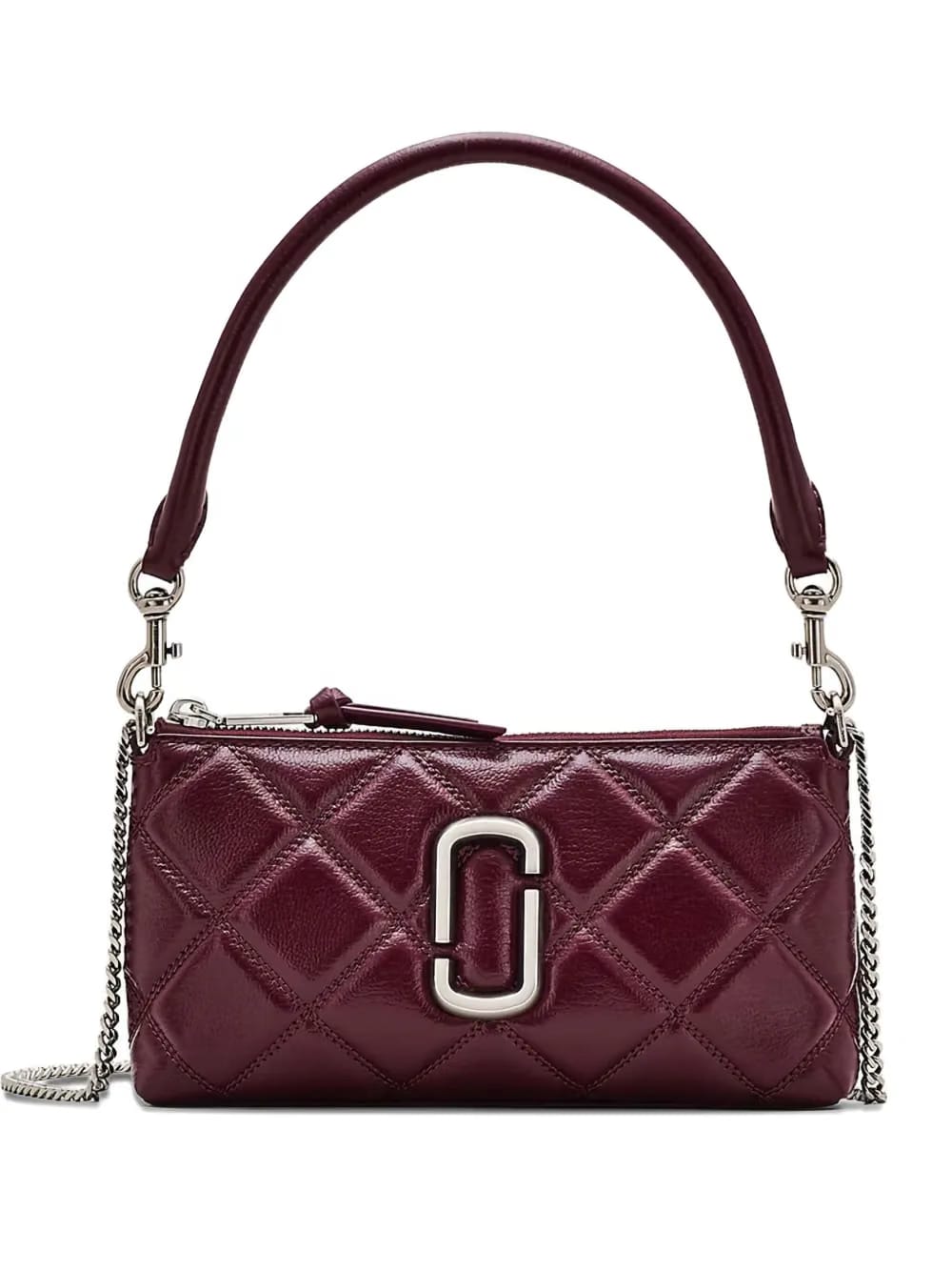 The Quilted top-handle mini bag