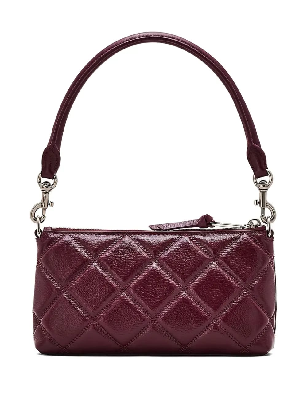 The Quilted top-handle mini bag