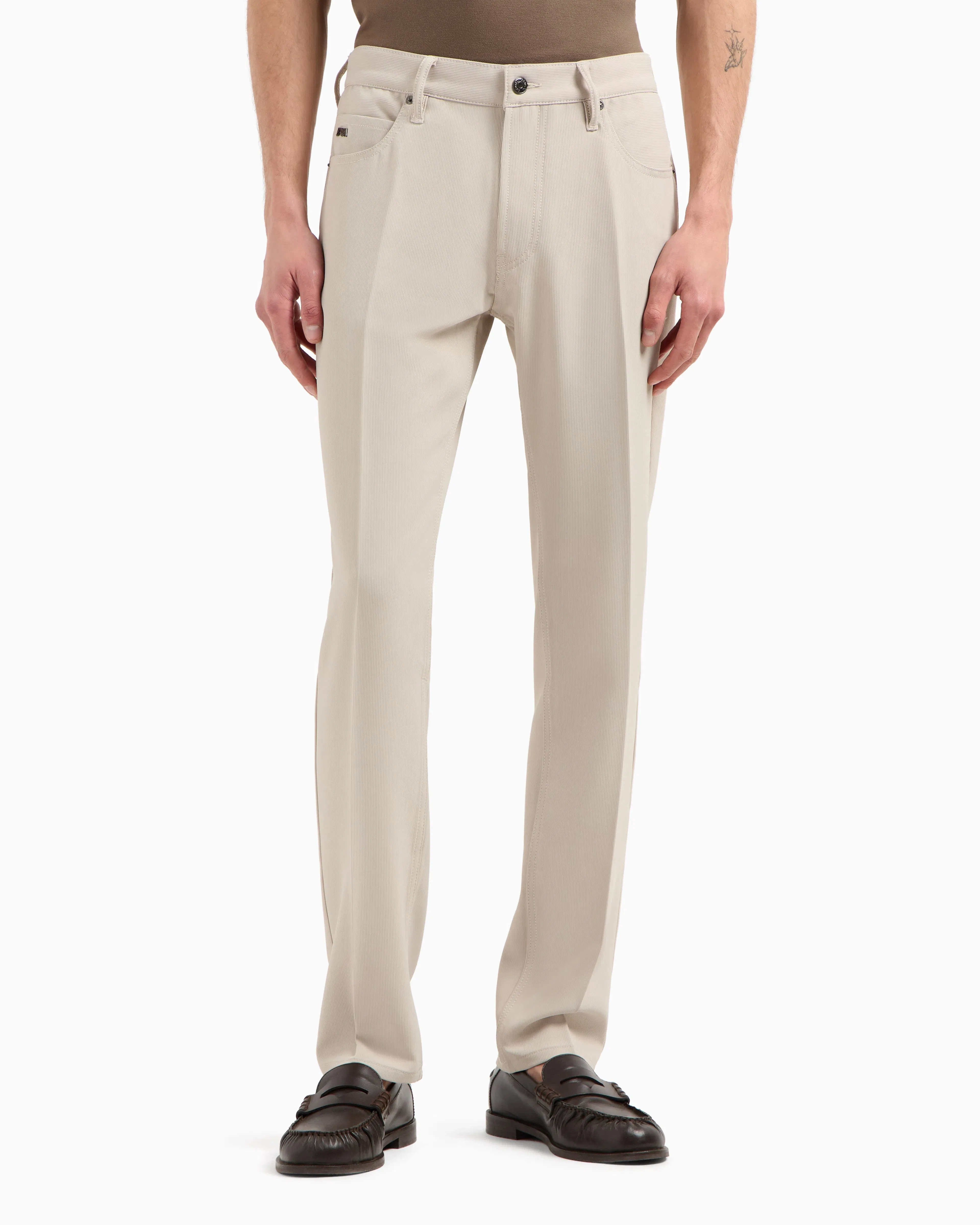 Emporio Armani US Exclusive five-pocket trousers