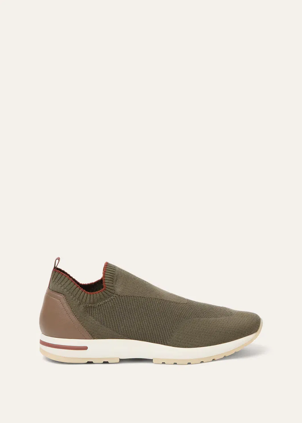 LoroPiana 360 LP Flexy Walk Sneaker Military Summer