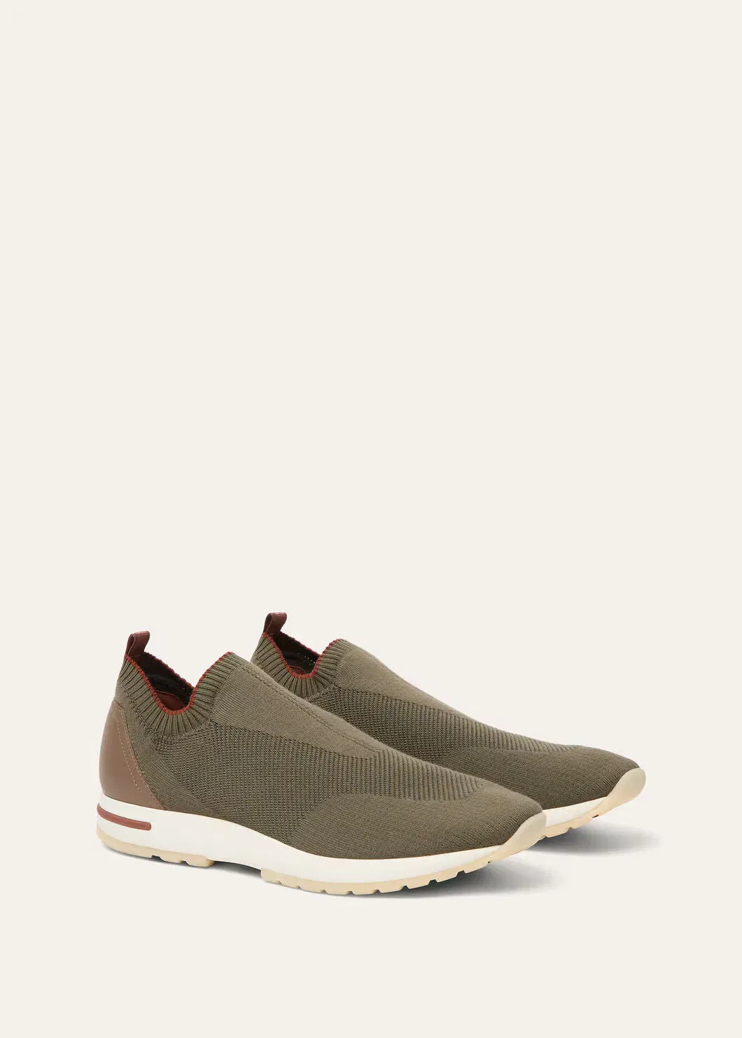 LoroPiana 360 LP Flexy Walk Sneaker Military Summer