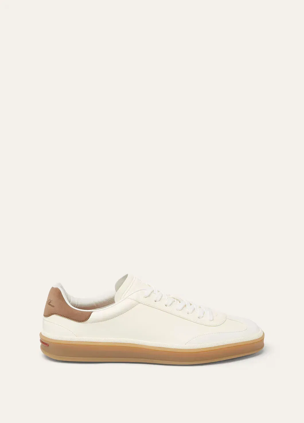 LoroPiana Tennis Walk Sneaker White