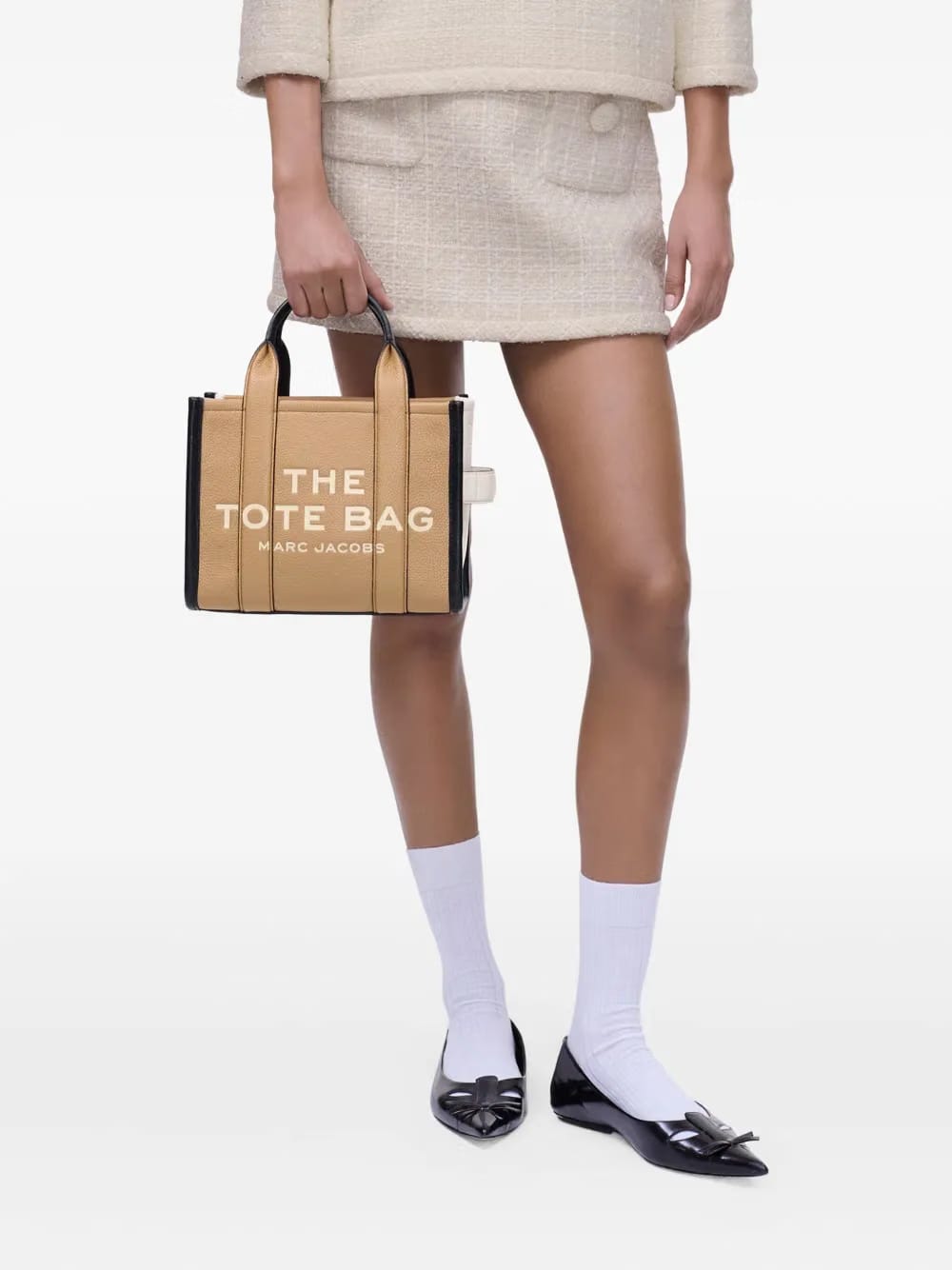 The Color Block Small Tote Bag