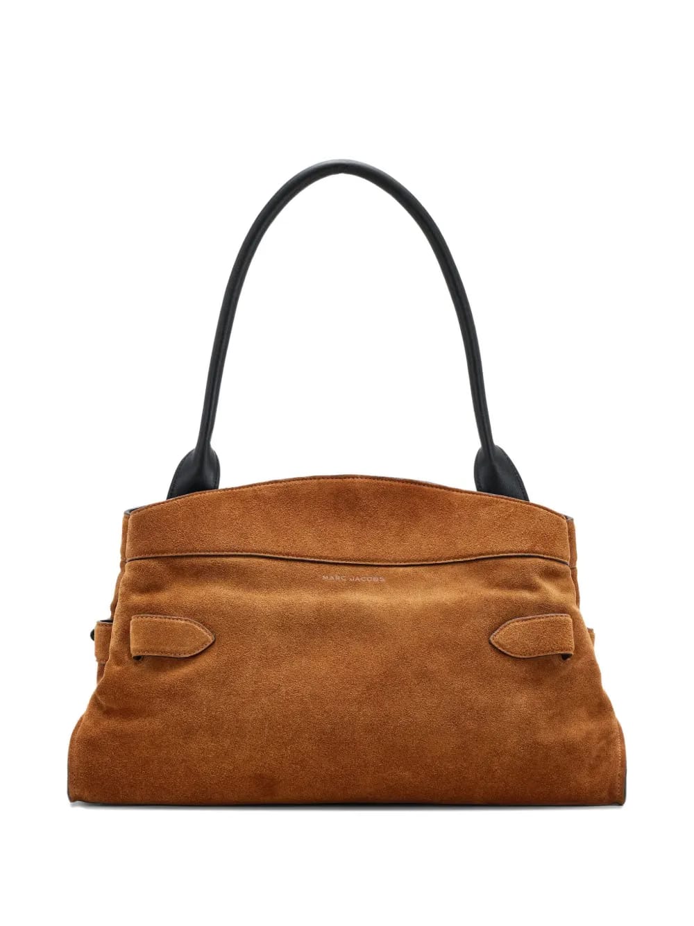 large Dakota belt-buckle suede shoulder bag