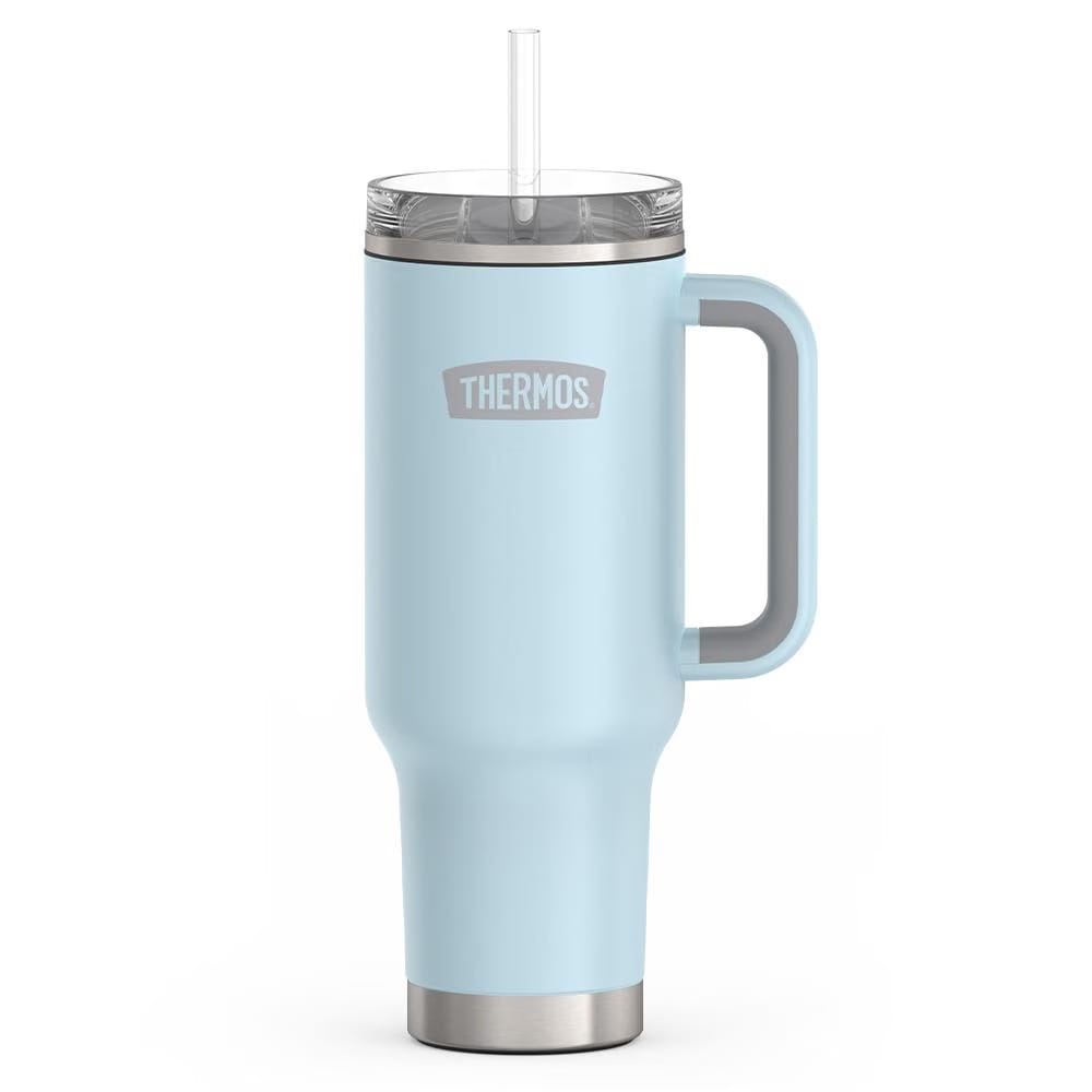 Thermos 40oz Stainless Steel Cup Holder Mug Glacier