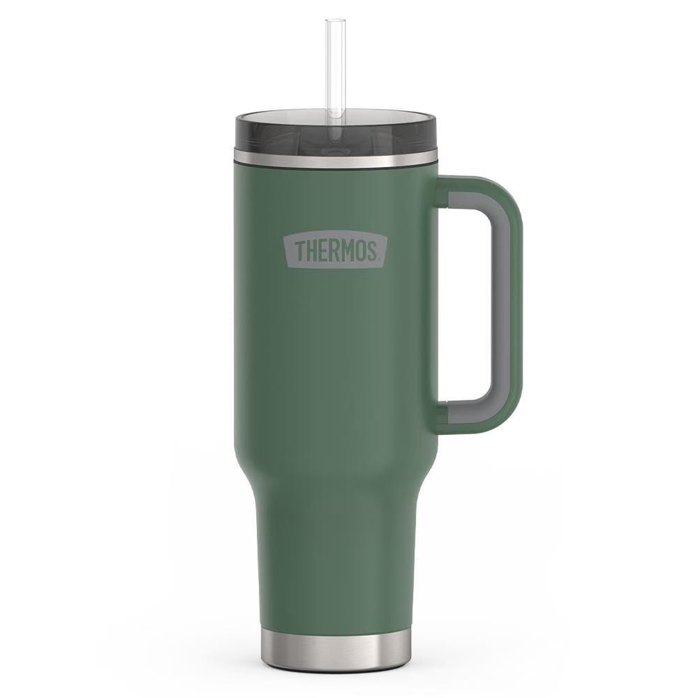 Thermos 40oz Stainless Steel Cup Holder Mug Glacier