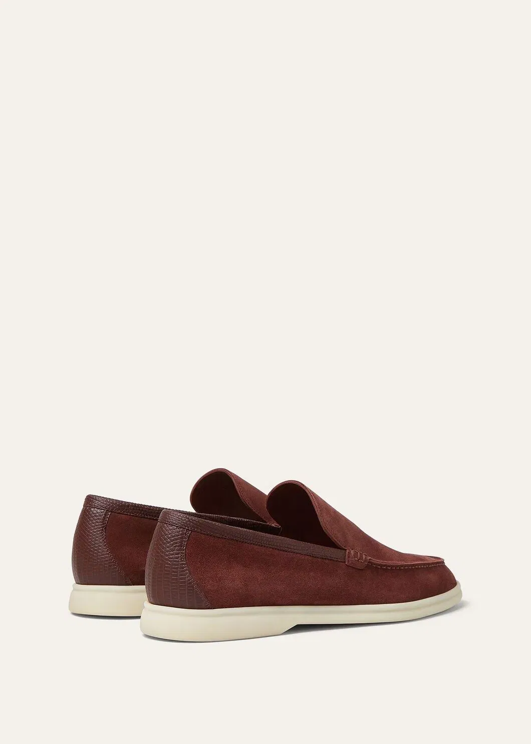 LoroPiana Summer Walk Loafer Amarone