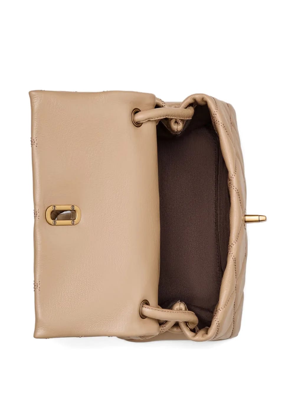 The Quilted Leather Mini Dual shoulder bag