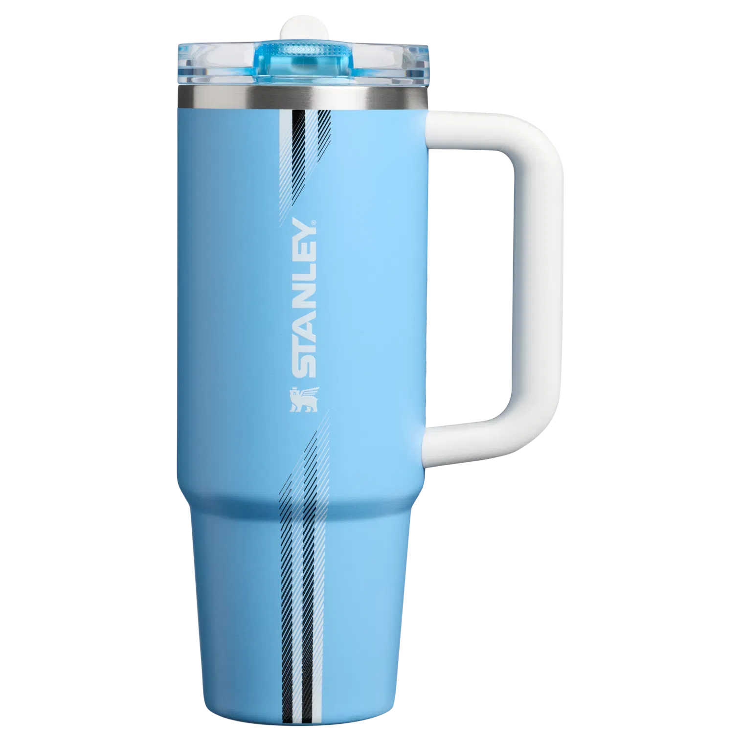 Country Collection Quencher ProTour Flip Straw Tumbler | 30 oz - Stanley Create Team Light Blue White