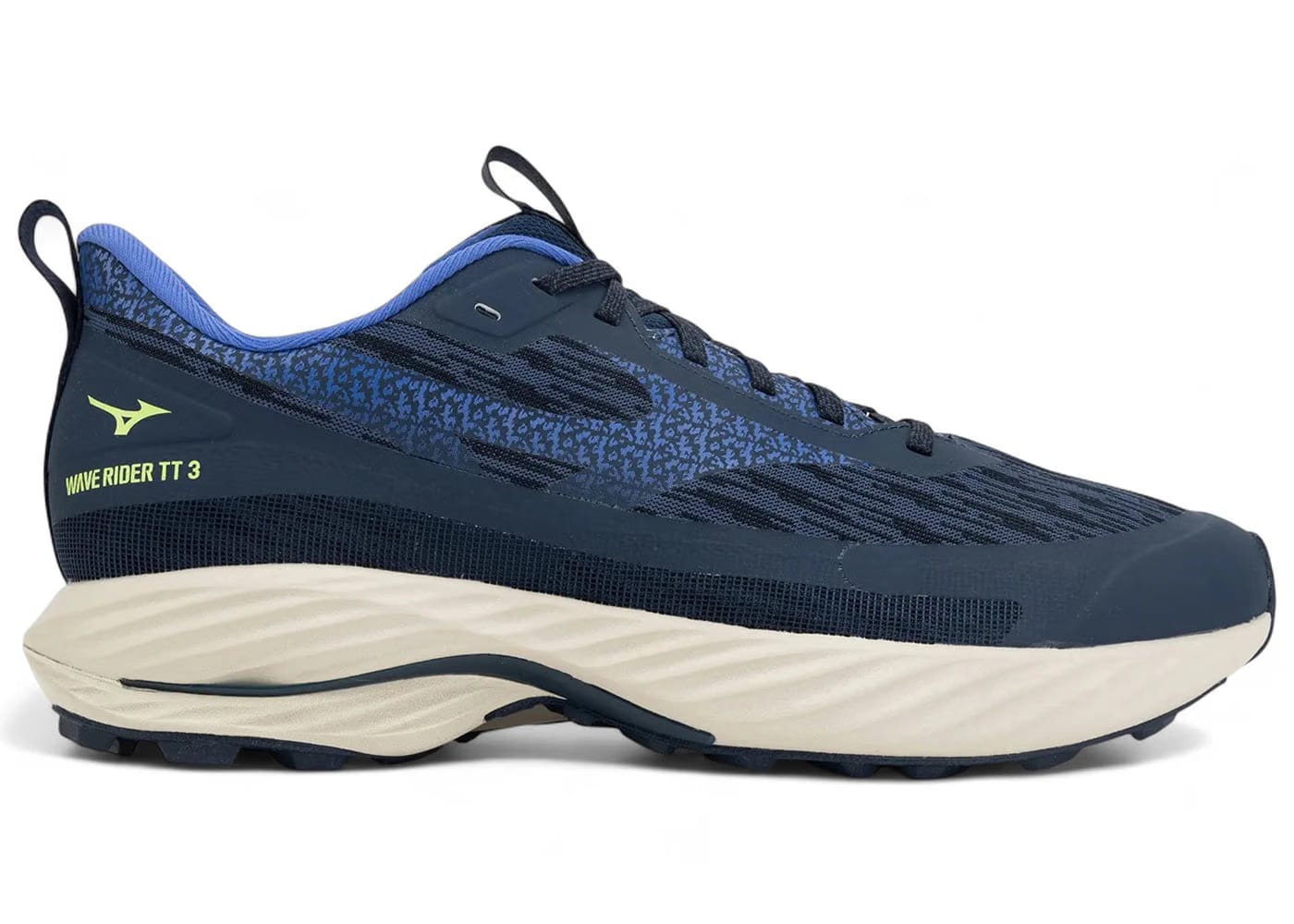Mizuno Wave Rider Tt 3 Dress Blues Dazzling Blue Lightning Yellow