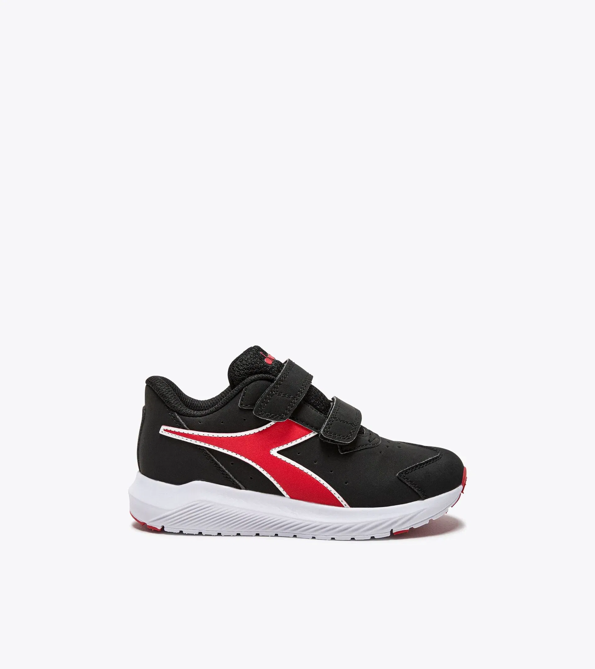 Diadora Falcon 4 Sl Jr V Black/High Risk Red/White