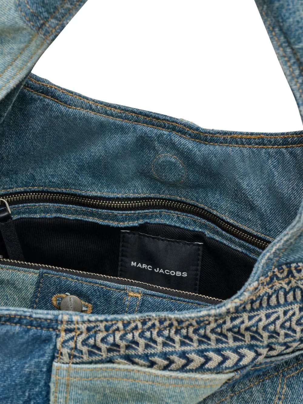 The Deconstructed Denim Sack bag
