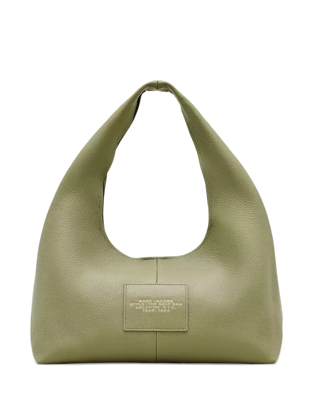 The Sack logo-plaque leather shoulder bag