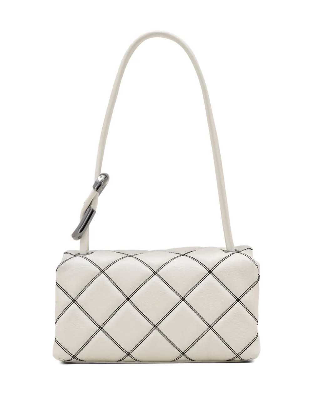 The Bi Color Quilted Leather Dual shoulder bag