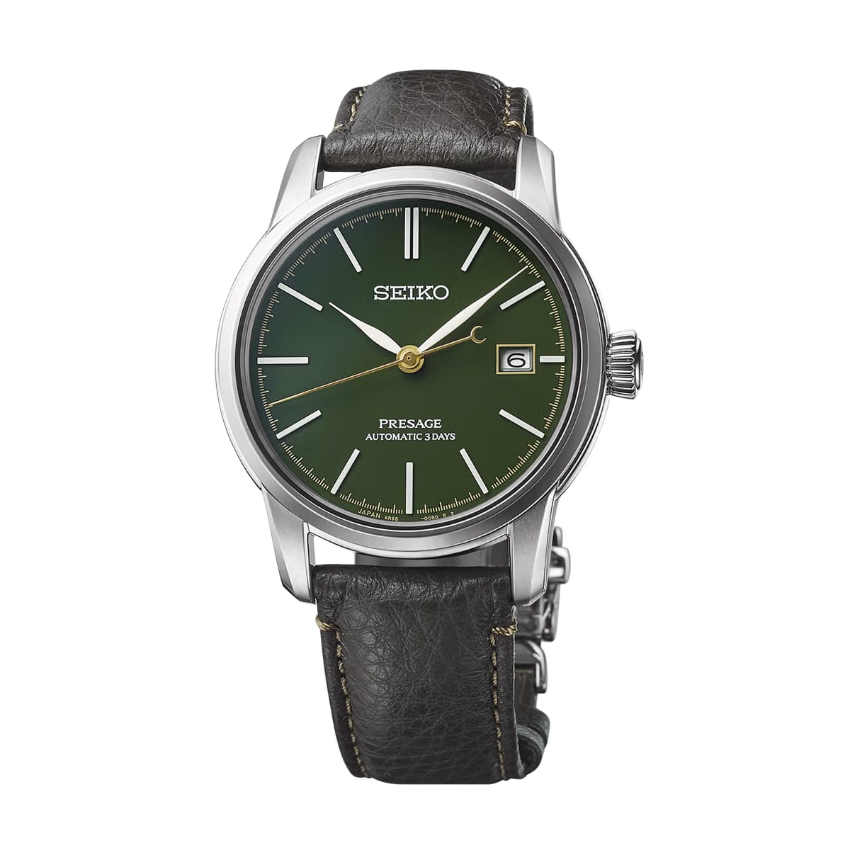 Seiko Natural Green Urushi Lacquer Presage Craftsmanship Series - Green - SPB407J1