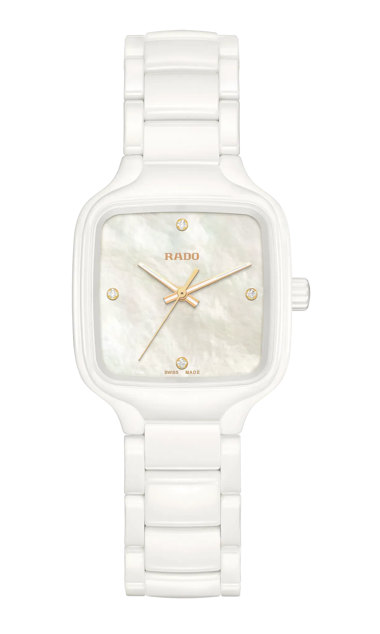 Rado True Square Diamonds White r27072902