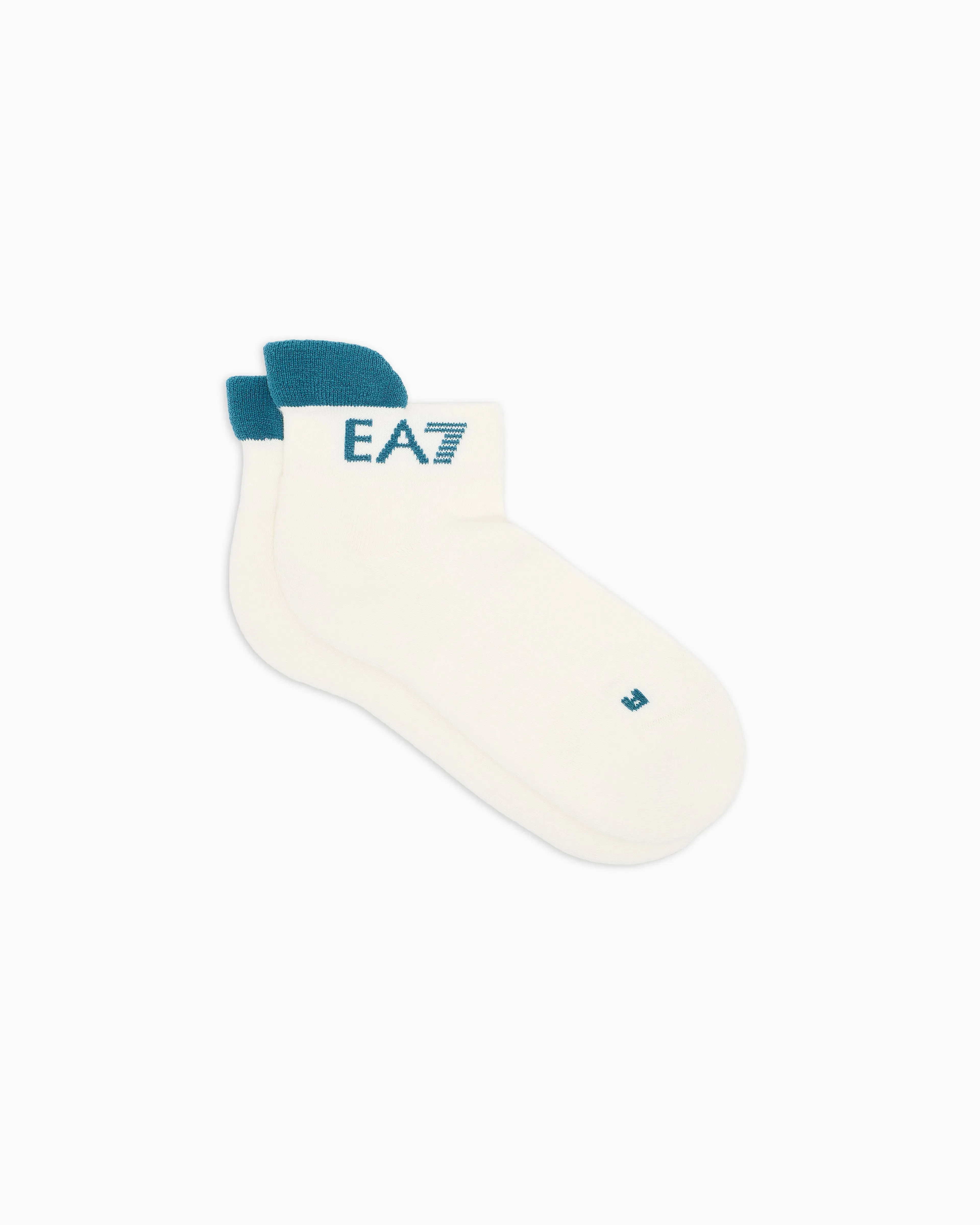 EA7 Tennis socks in soft cotton with jacquard logo Tennis Pro
