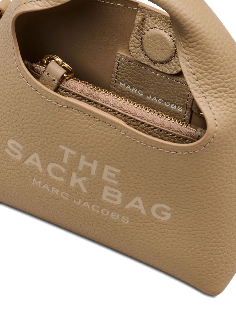 The sack top-handle micro tote bag
