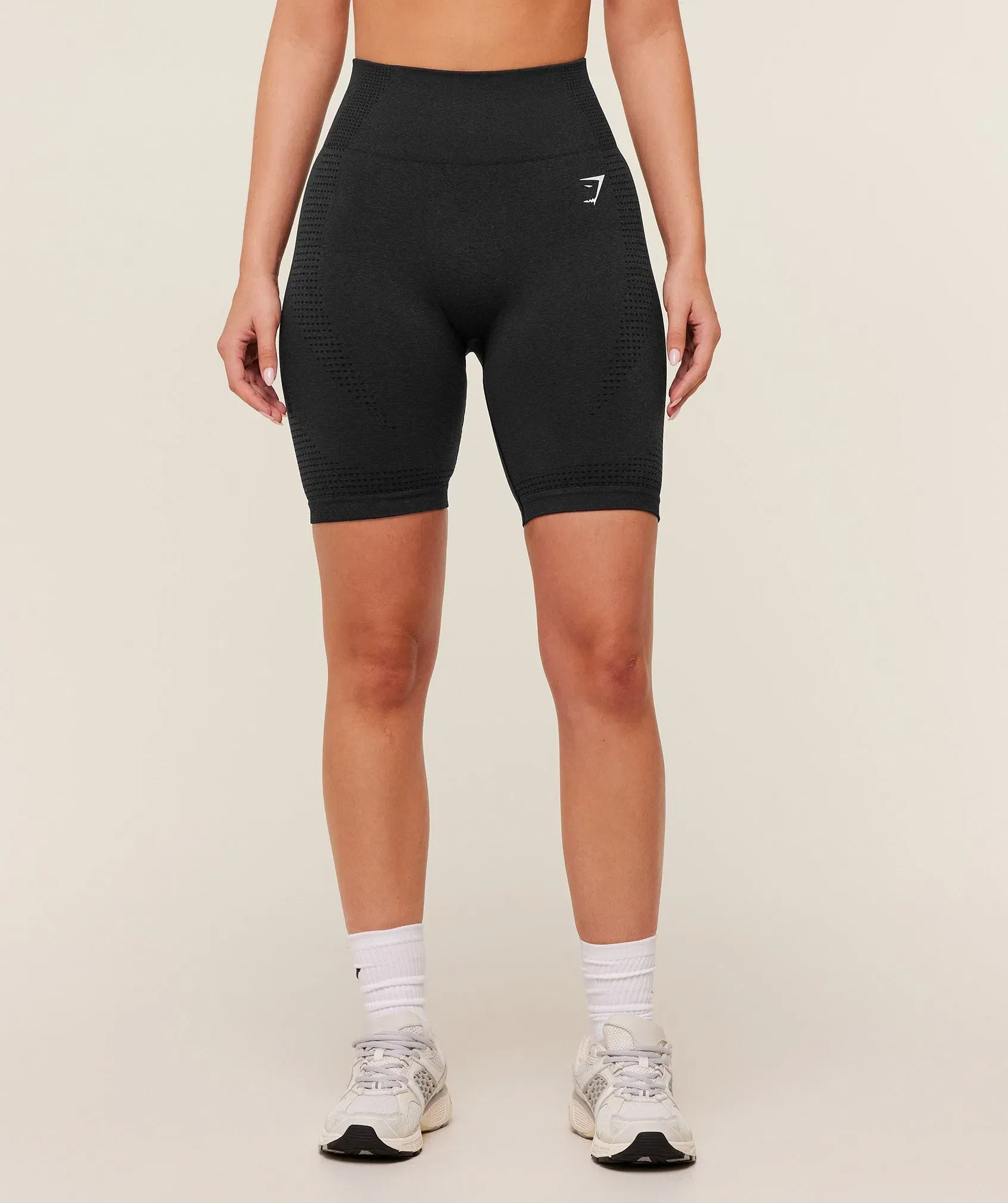 Women's Gymshark Vital 7" Shorts Black Marl