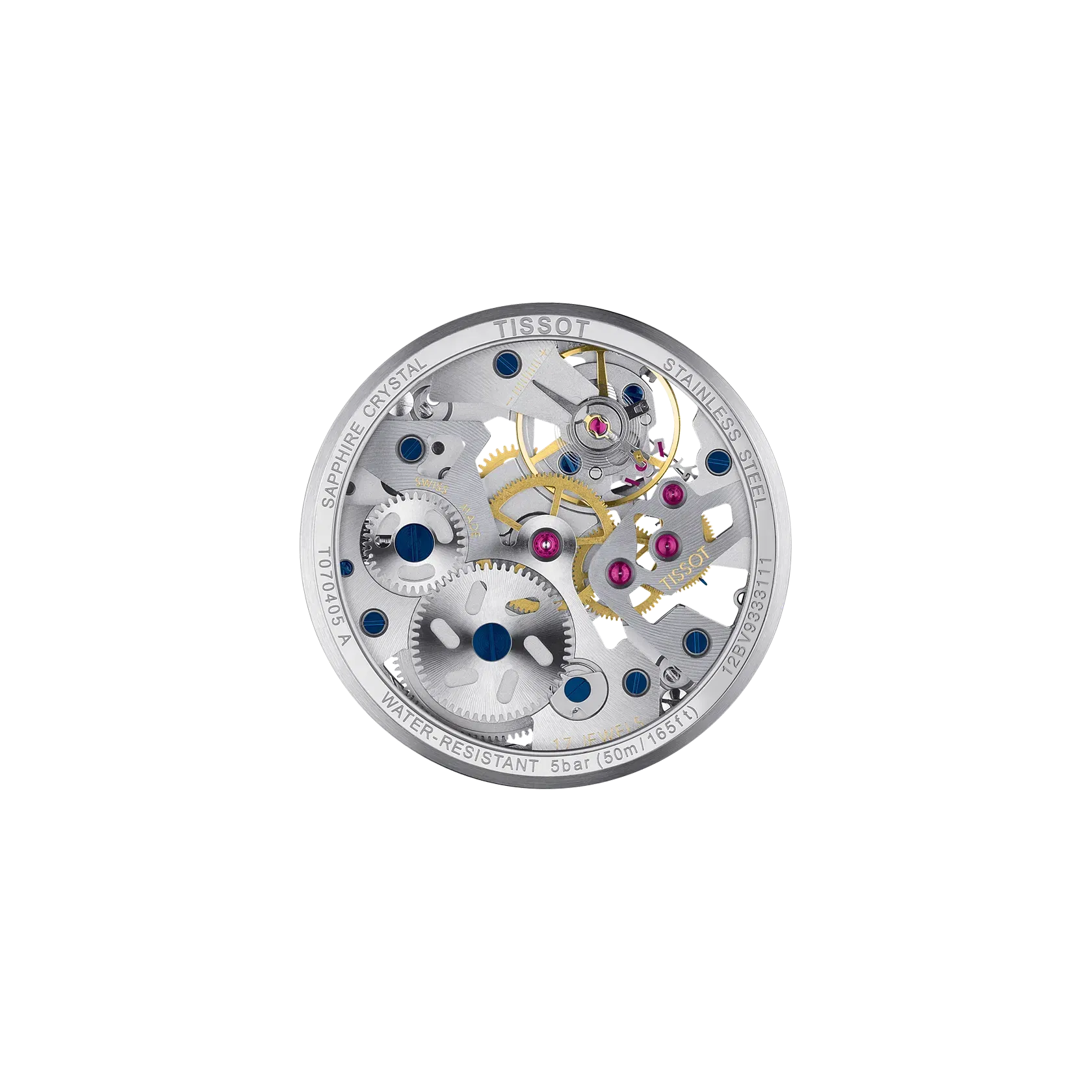 Tissot T-Complication Squelette 43Mm T0704051641100