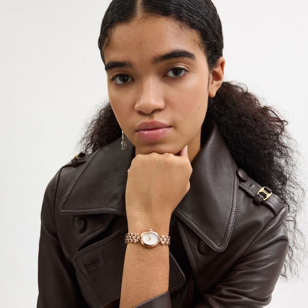 Coach Sammy Watch, 22 Mm Rose Gold