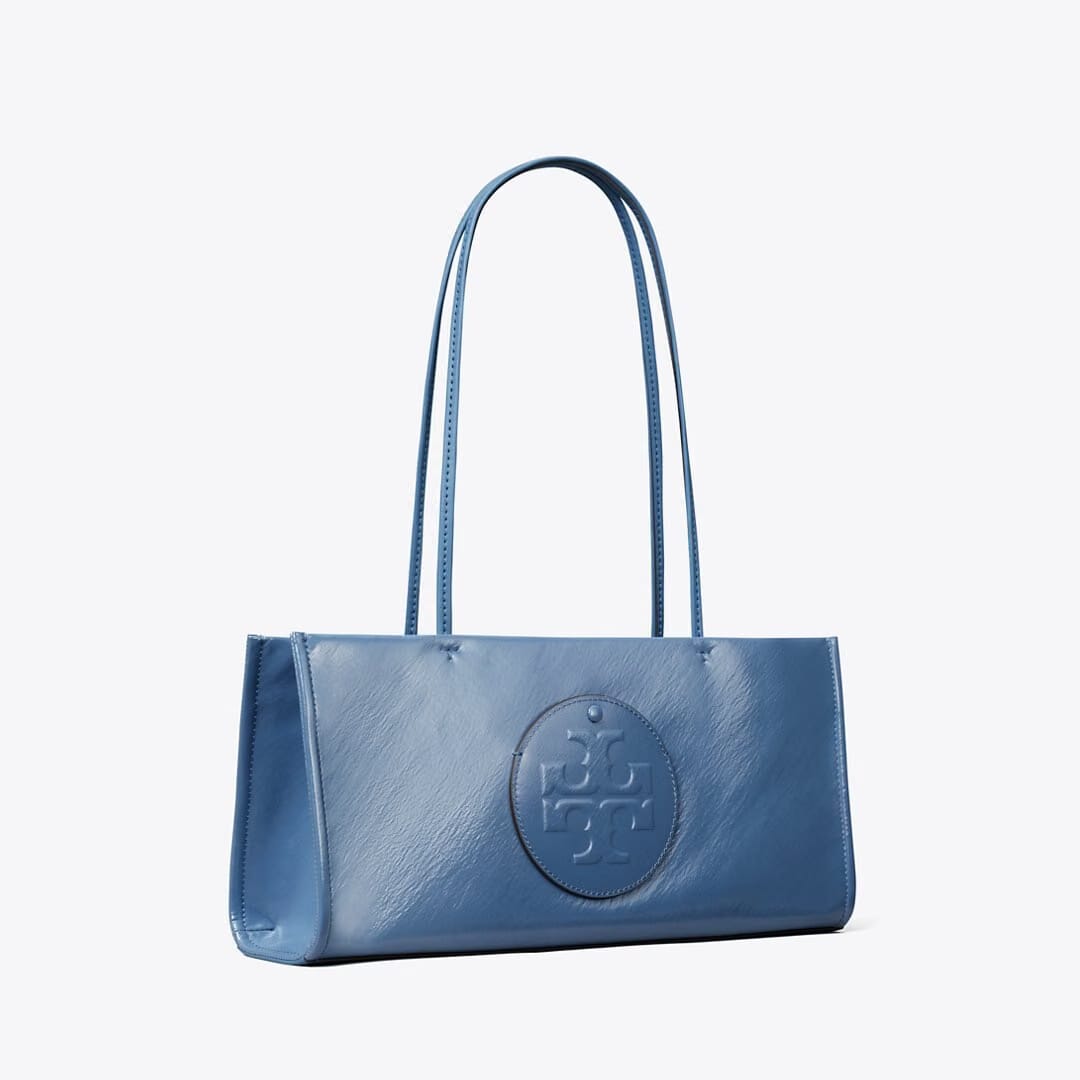 Tory Burch Ella East-West Tote Blue Raspberry