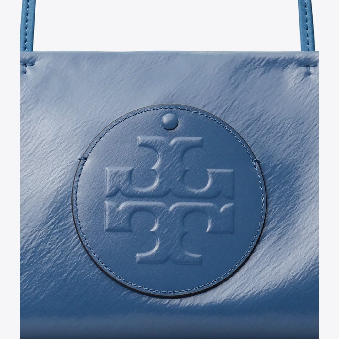 Tory Burch Ella East-West Tote Blue Raspberry
