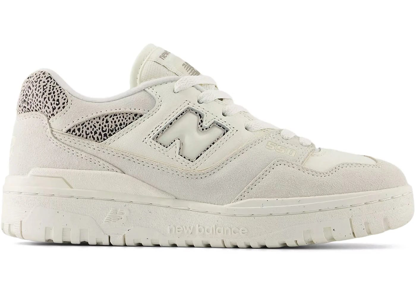 New Balance 550 Sea Salt Black Leopard Womens
