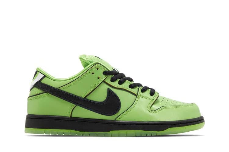 Nike SB Dunk Low Pro x Powerpuff Girls Buttercup