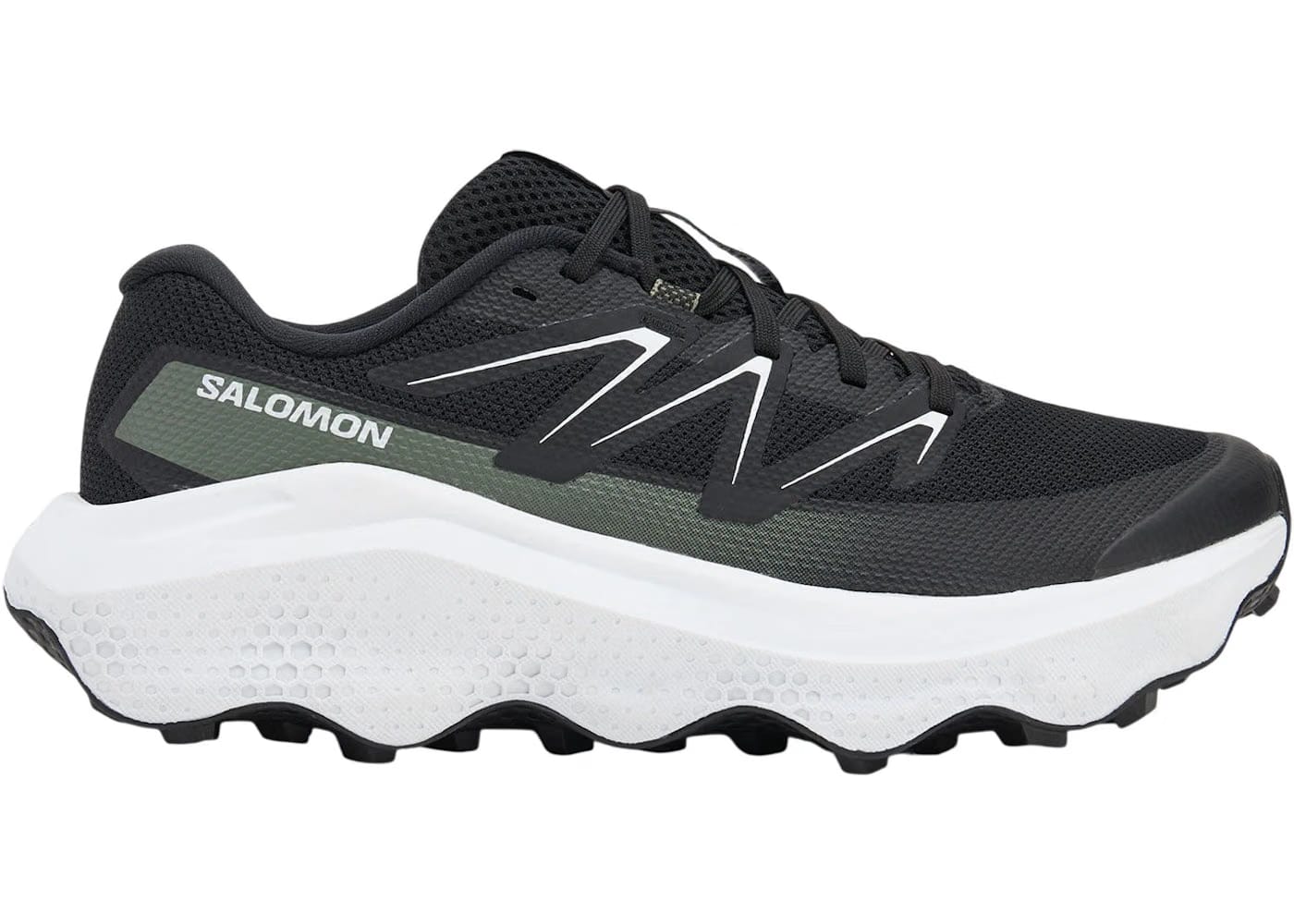 Salomon Ultra Flow 2 Black White Agave Green