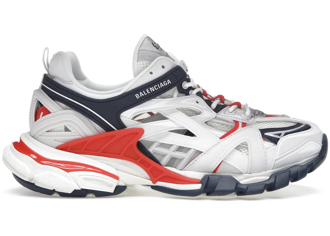 Balenciaga Track.2 White Grey Blue Red