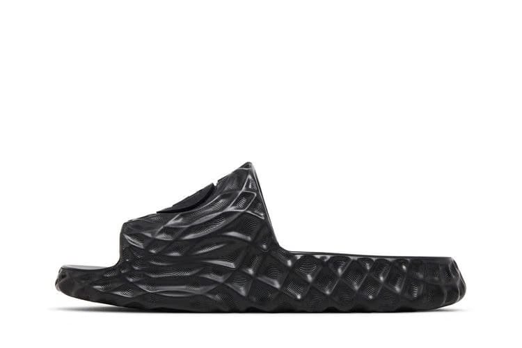 Gucci Slide Sandal Interlocking G Black Water Ripples