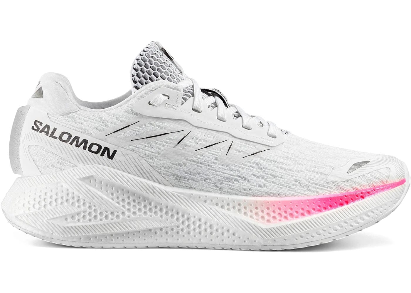 Salomon Aero Glide 4 White Black Pink
