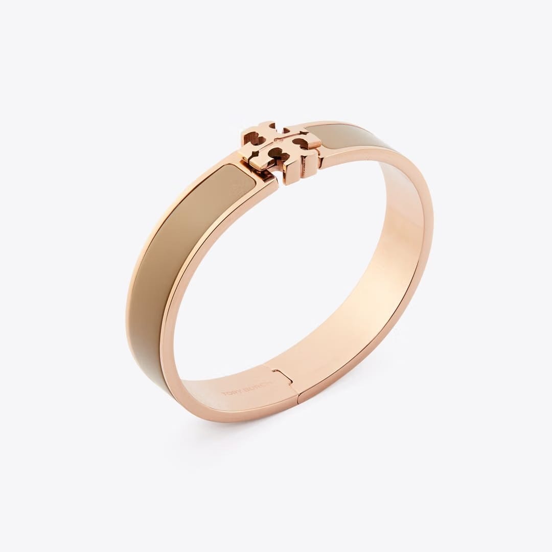 Tory Burch Icon Bracelet Rose Gold / SAND
