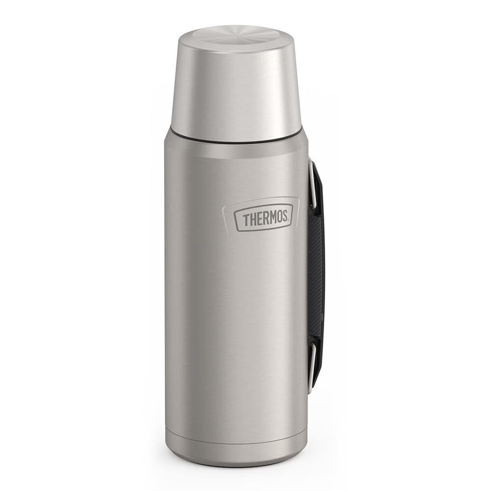 Thermos 40oz Icon Beverage Bottle Matte Stainless Steel