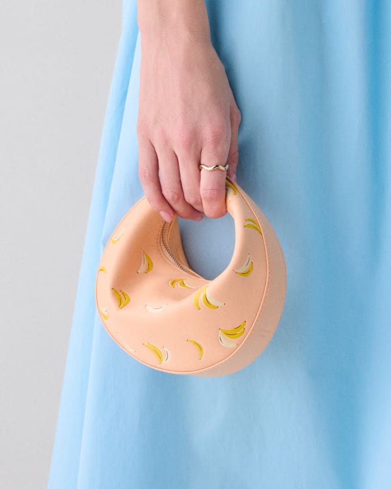 KateSpade Duo Banana Mini Shoulder Bag Light Cantaloupe