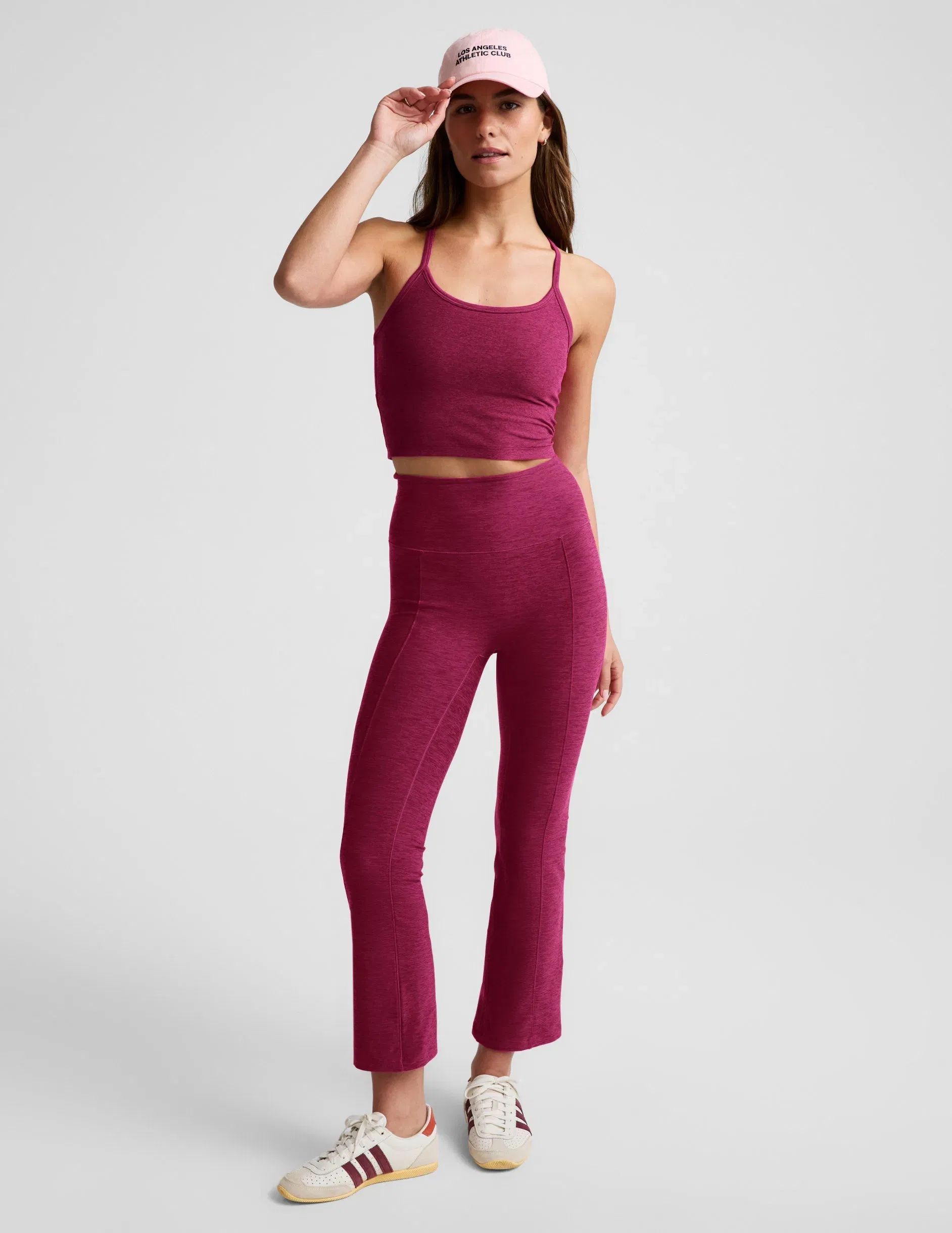 Beyond Yoga Spacedye Pintuck Kick Flare High Waisted Pant Women's