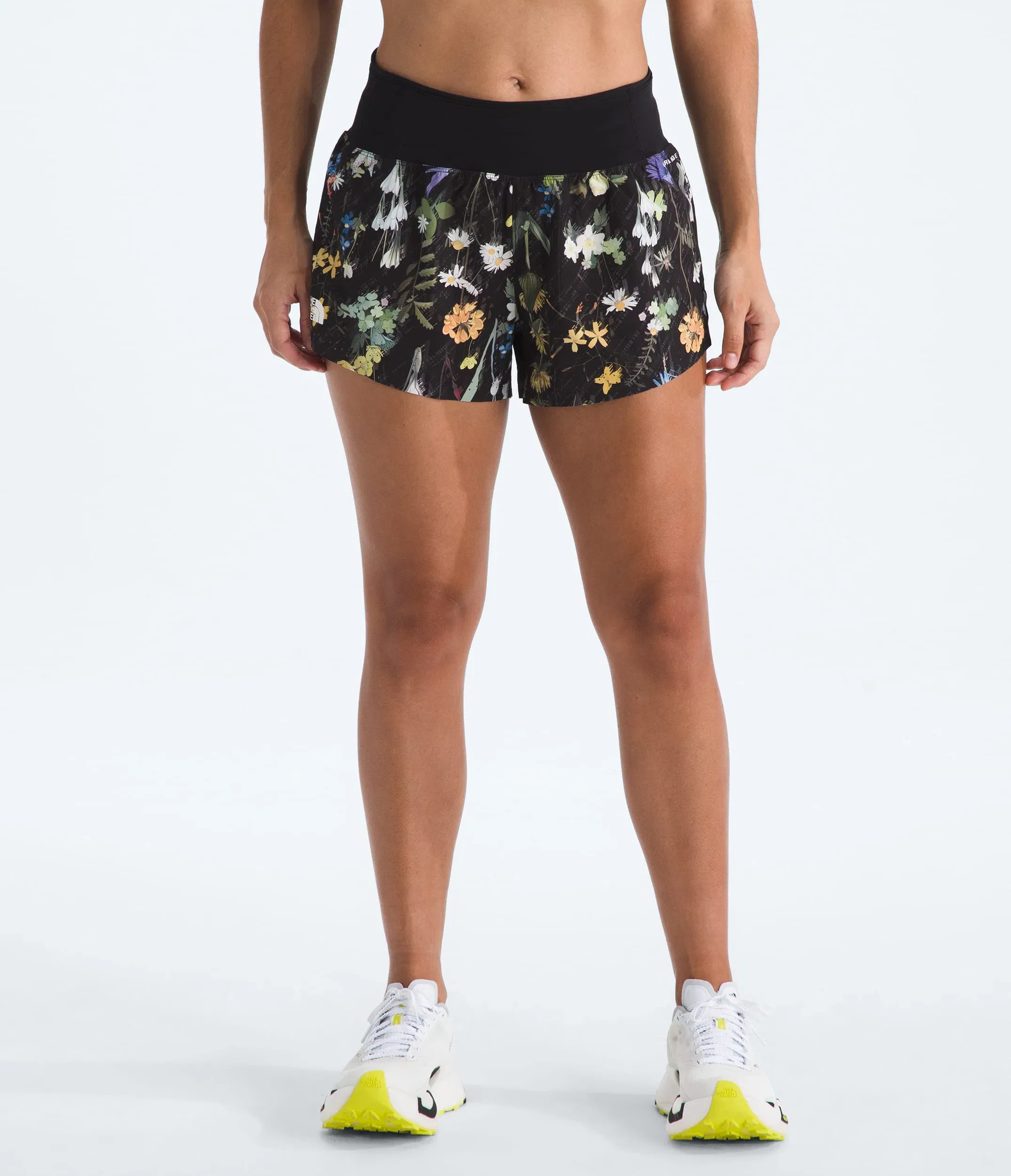 The North Face Women’s Summit Series Pacesetter 3'' Shorts—Print TNF Black