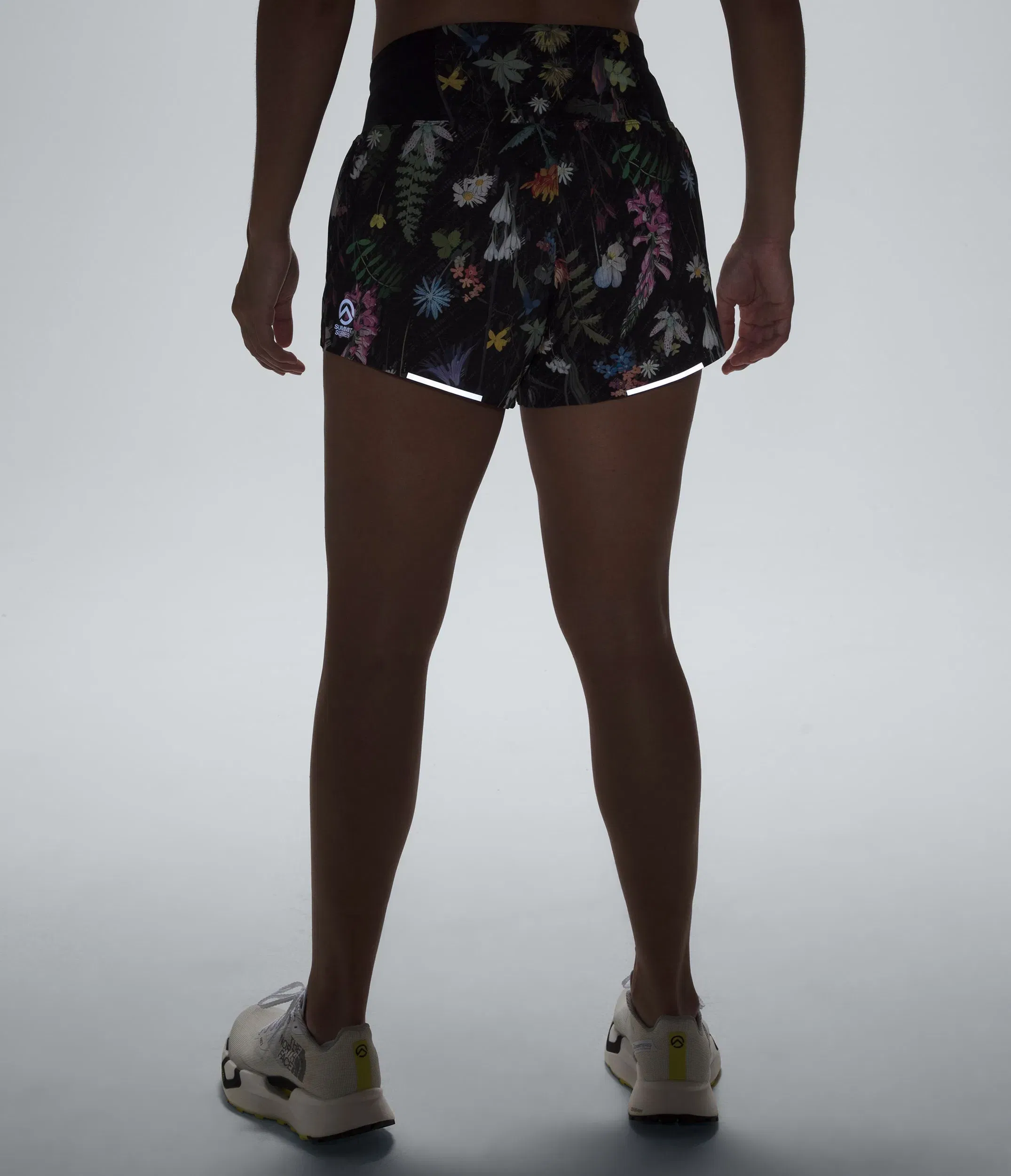 The North Face Women’s Summit Series Pacesetter 3'' Shorts—Print TNF Black