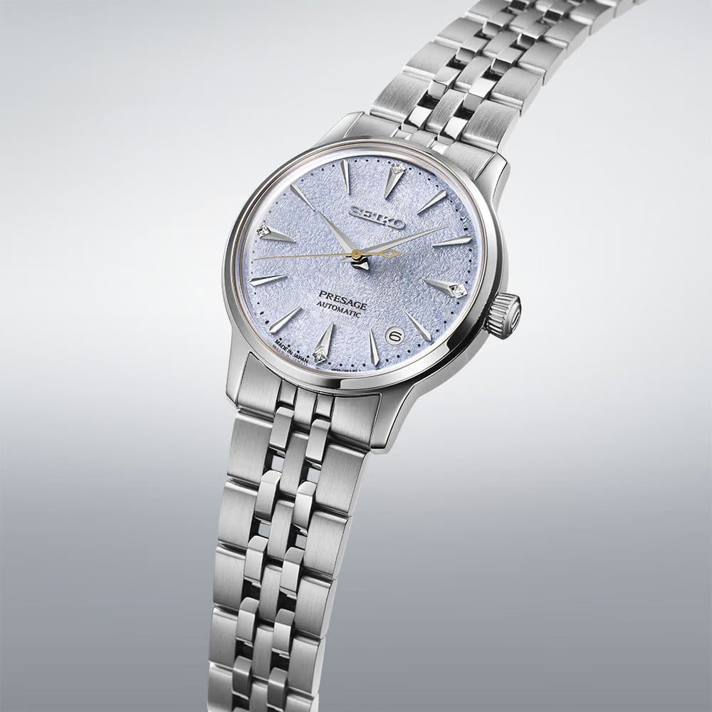 Seiko Presage Ladies Diamond Cocktail Time - Blue - SRPL61J1