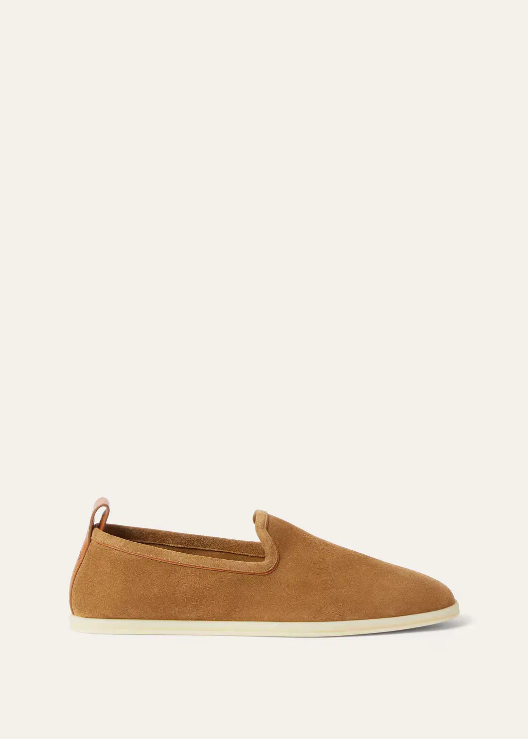 LoroPiana Venice Walk Loafer Light Sand Dune