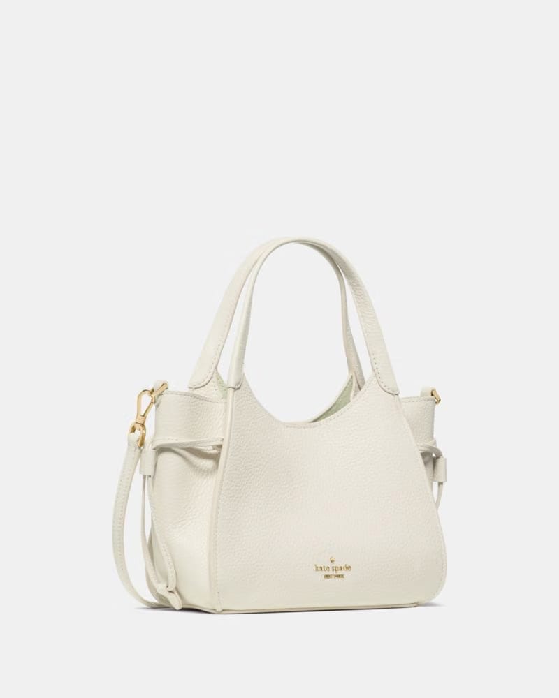 KateSpade Stash Small Carryall Bag Light Cream