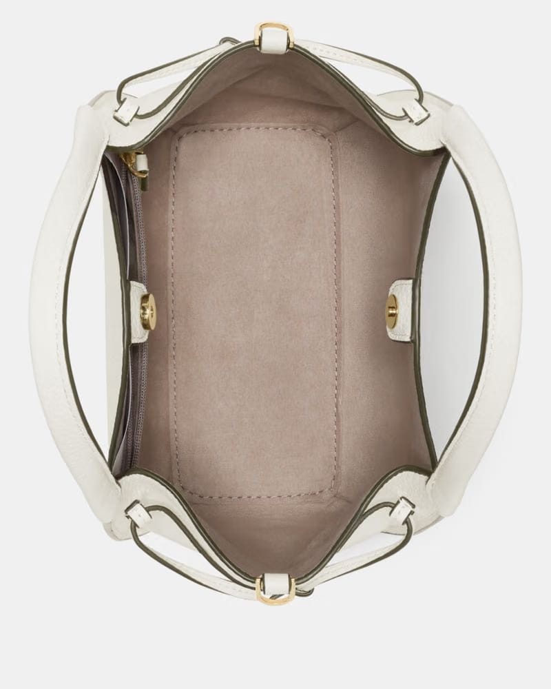 KateSpade Stash Small Carryall Bag Light Cream