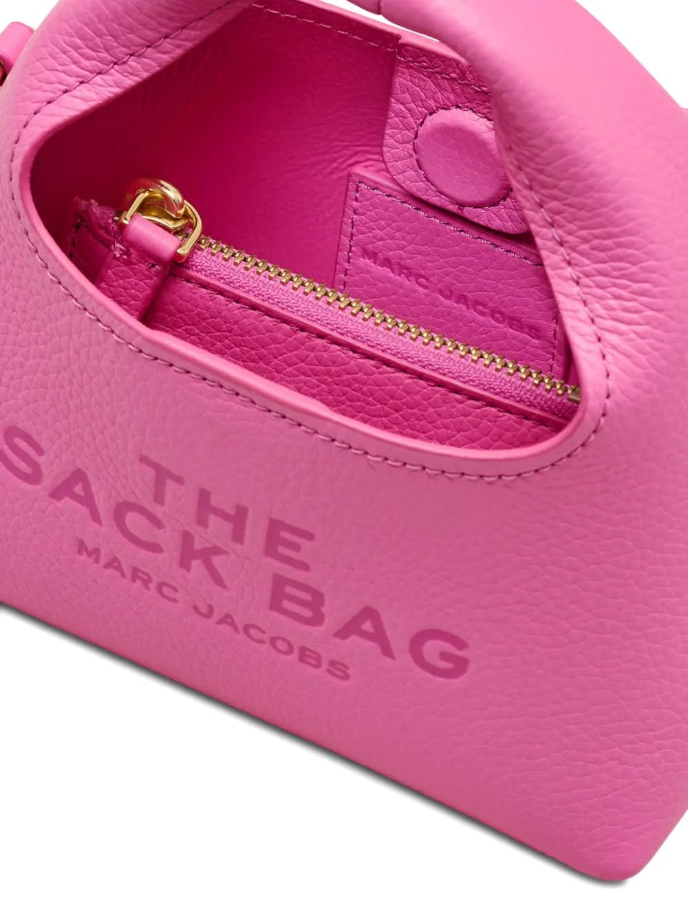 The Leather Mini Sack Bag crossbody bag