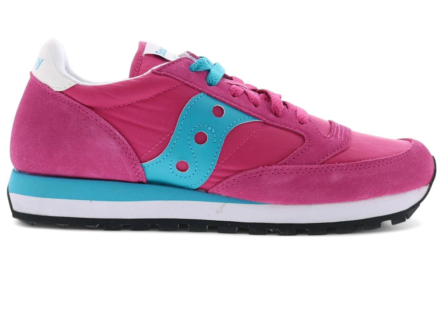 Saucony Jazz Original Fuchsia Blue Womens