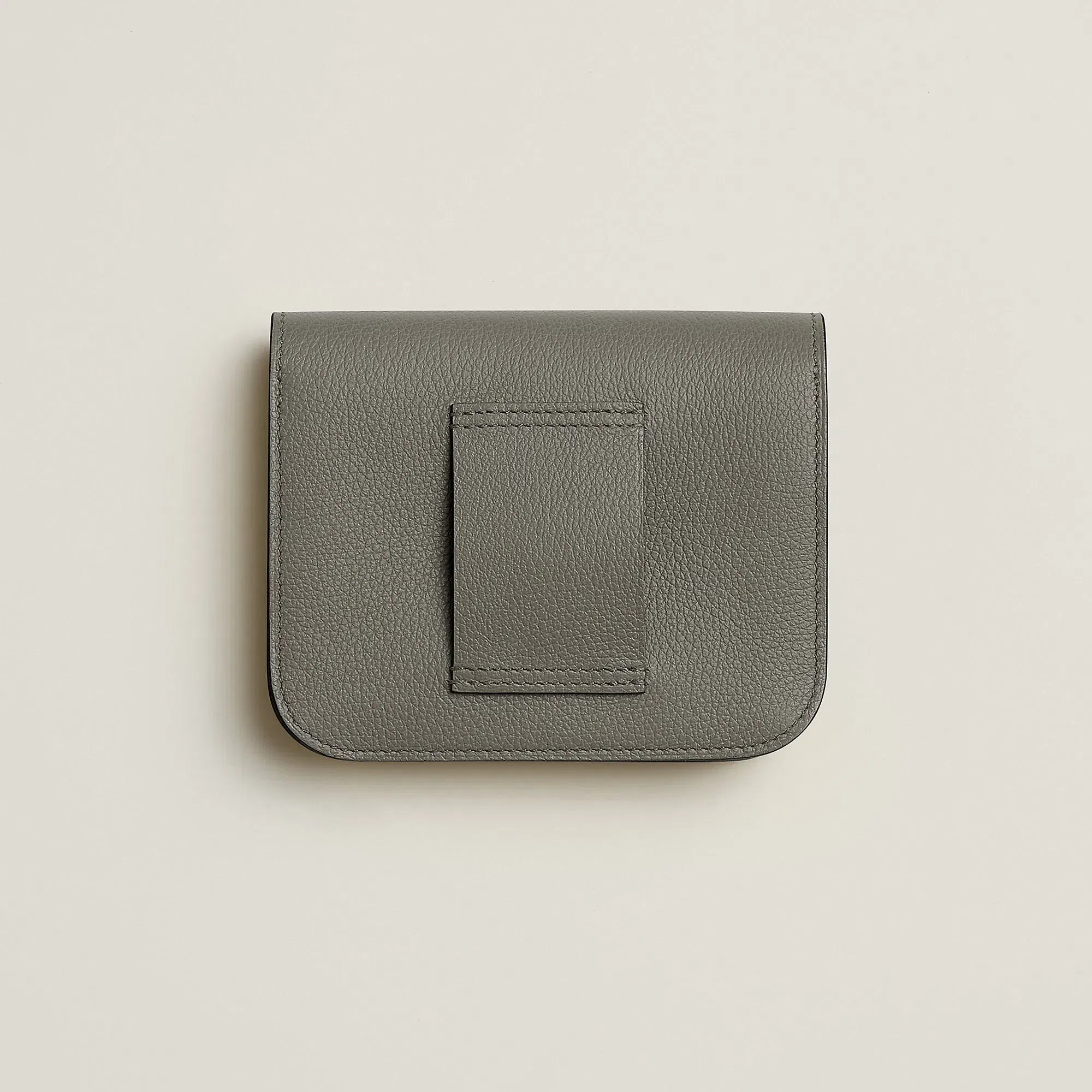 Hermes Constance Slim Wallet Bleu Saphir